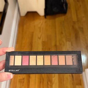 Stellar Works Warm Pink & Gold Eyeshadow Mini Palette